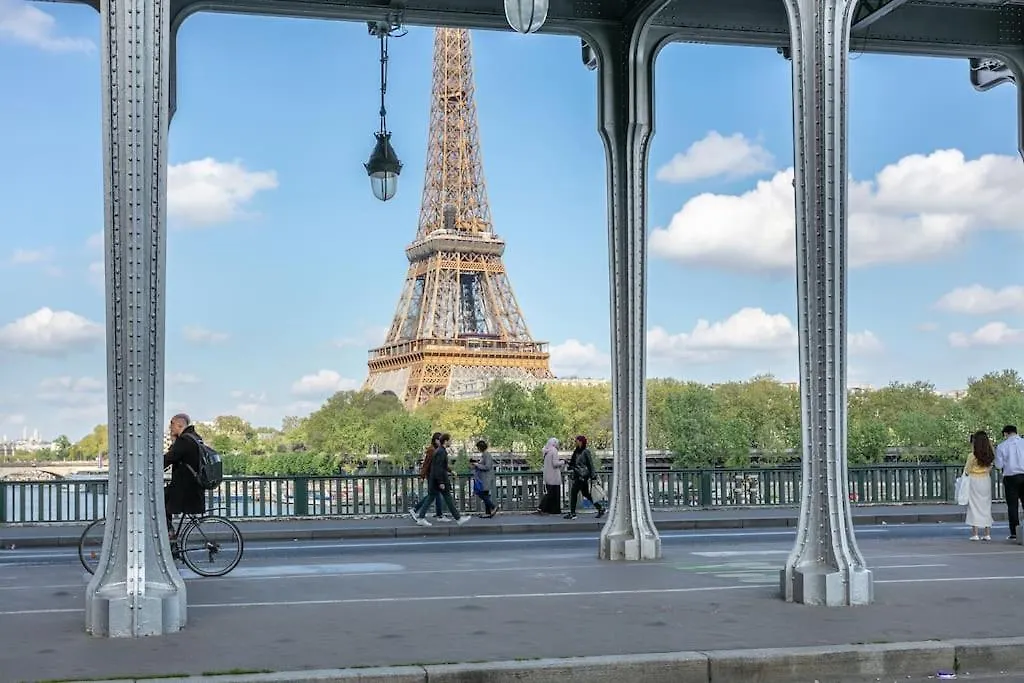 Elegant Appartement Haussmannien De Luxe Proche Du Trocadero Et De La Tour Eiffel Παρίσι