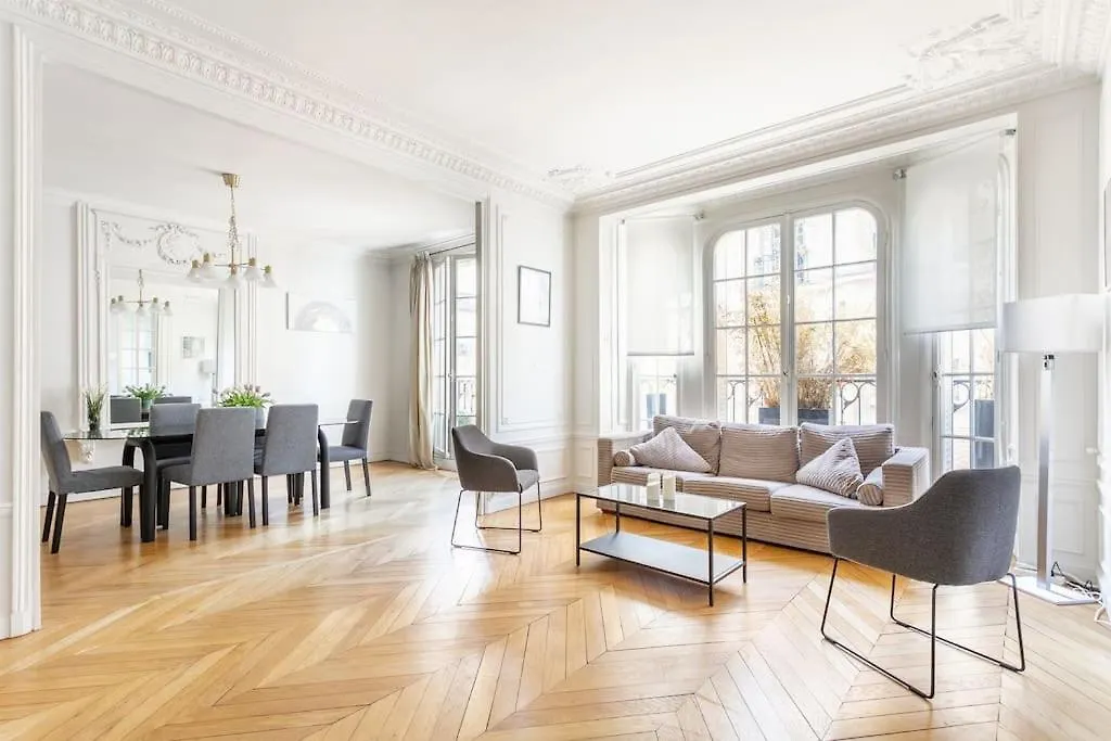 Elegant Appartement Haussmannien De Luxe Proche Du Trocadero Et De La Tour Eiffel Παρίσι